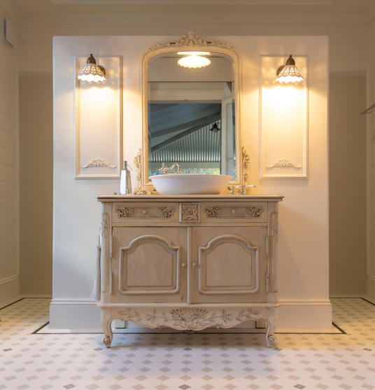 The Octagon and Dot Bathroom